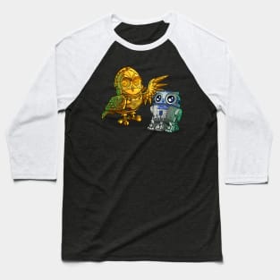 R2HOO-D2HOO and C-3p-OWLC-3p-OWL Baseball T-Shirt